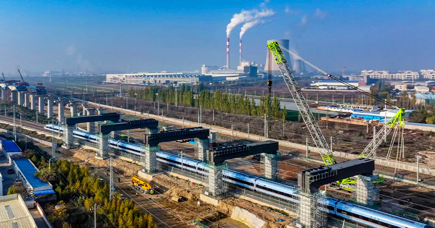 銀巴鐵路跨銀西高鐵